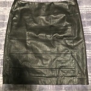 Vince leather skirt